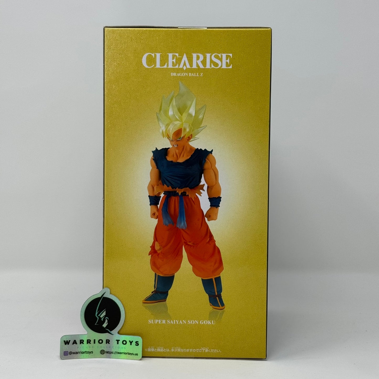 Dragon Ball Z Super Saiyan Son Goku Clearise Statue