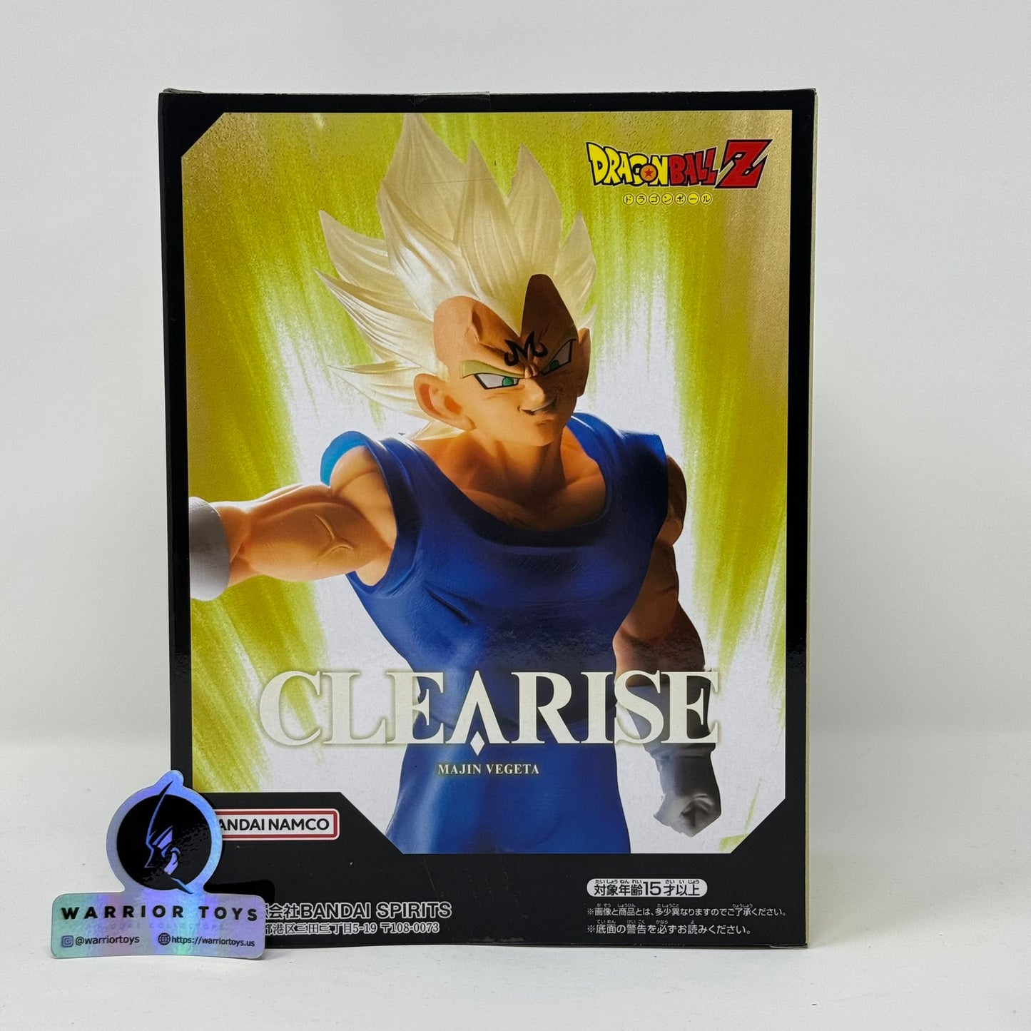 Dragon Ball Z Majin Vegeta Clearise Statue