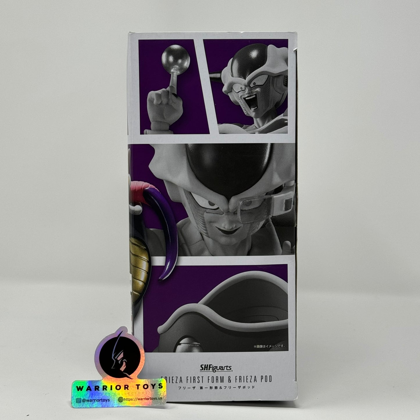 Dragon Ball Z Frieza First Form and Frieza Pod S.H.Figuarts Action Figure Set - USED