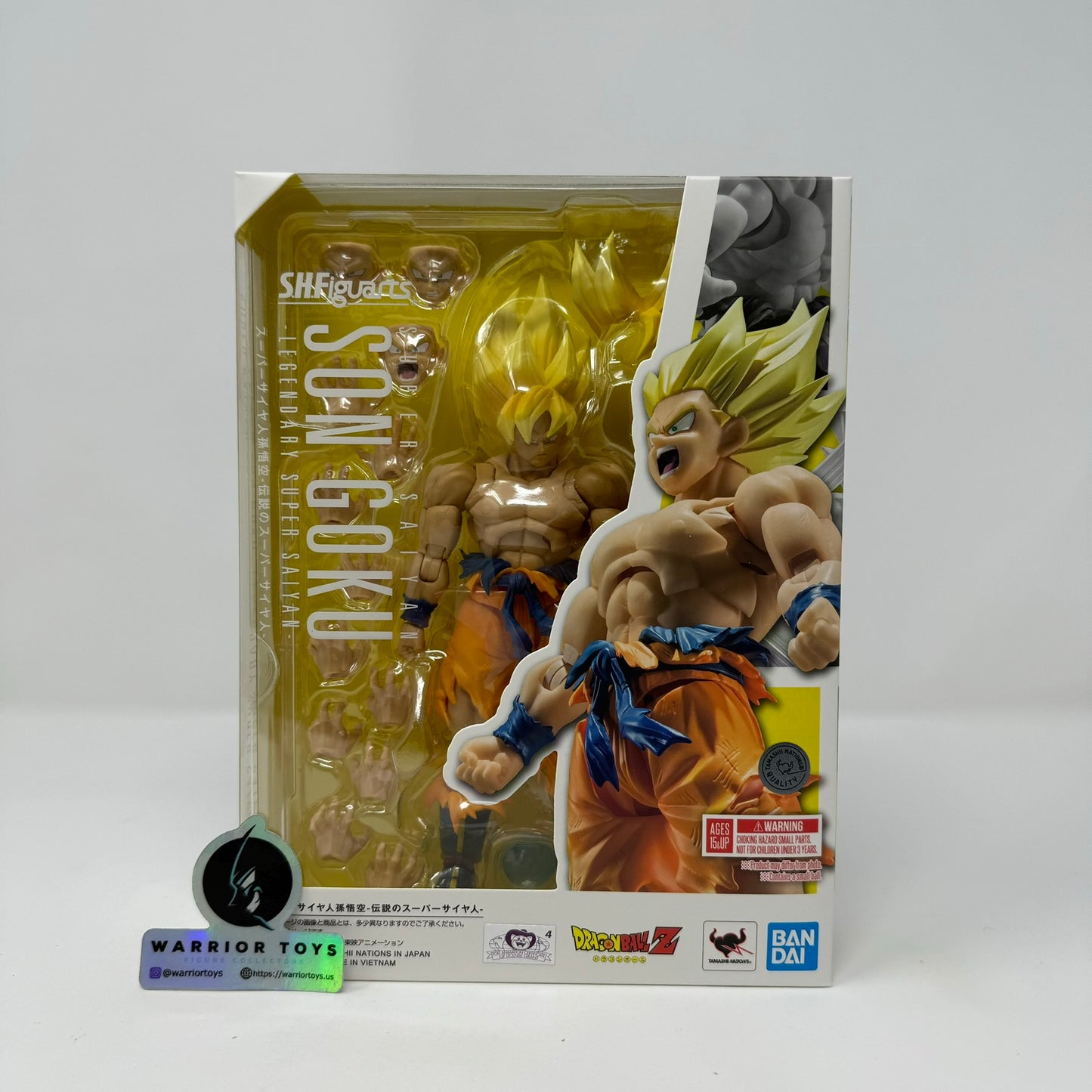 Dragon Ball Z Super Saiyan Goku Legendary Super Saiyan S.H.Figuarts Action Figure