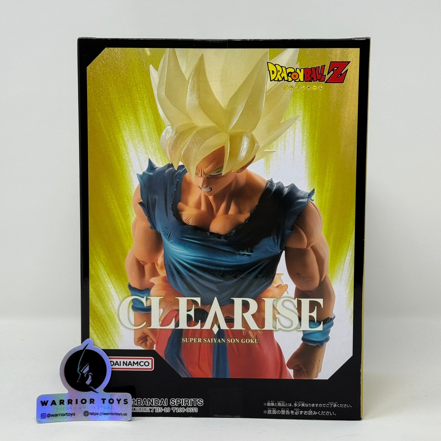 Dragon Ball Z Super Saiyan Son Goku Clearise Statue