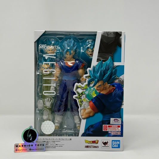 Bandai S.H. Figuarts Super Saiyan God Super Saiyan Vegito -Super- Action Figure - USED