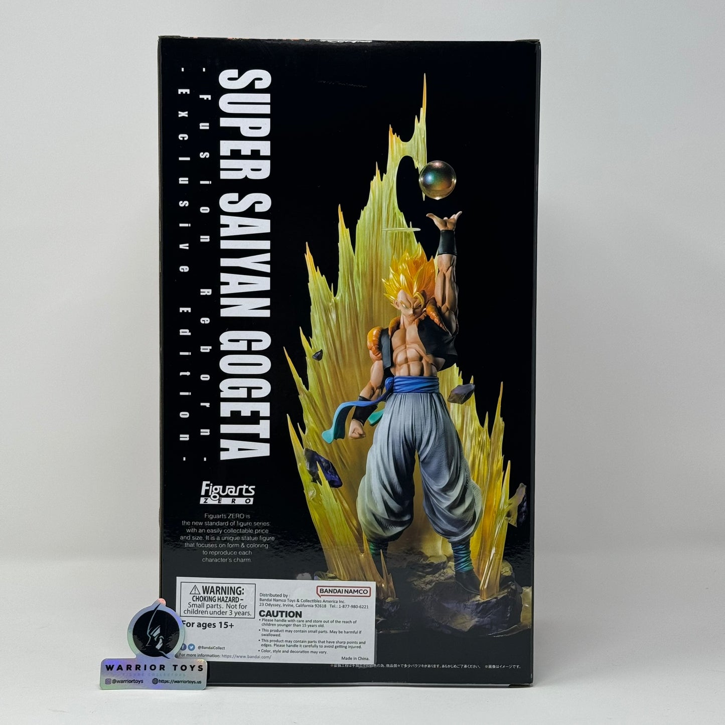 Dragon Ball Z: Fusion Reborn FiguartsZERO Extra Battle Super Saiyan Gogeta SDCC 2023 Event Exclusive