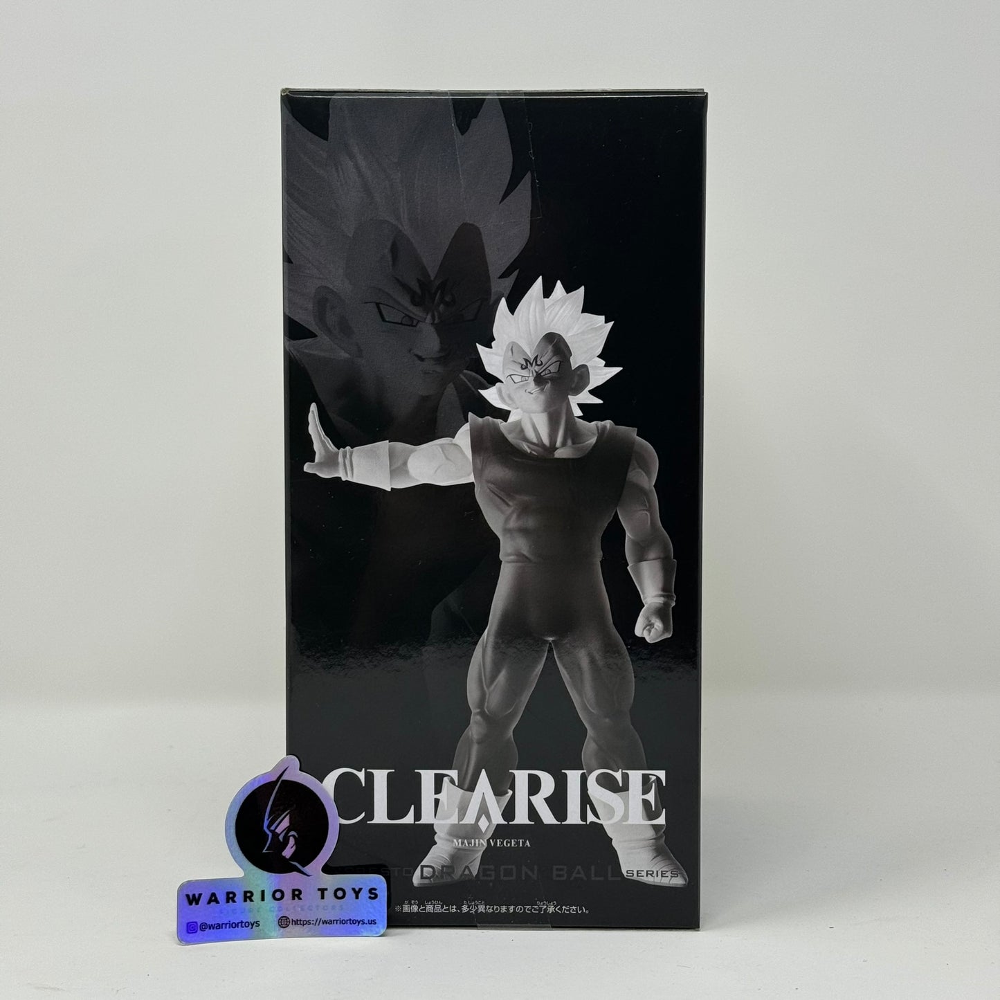 Dragon Ball Z Majin Vegeta Clearise Statue