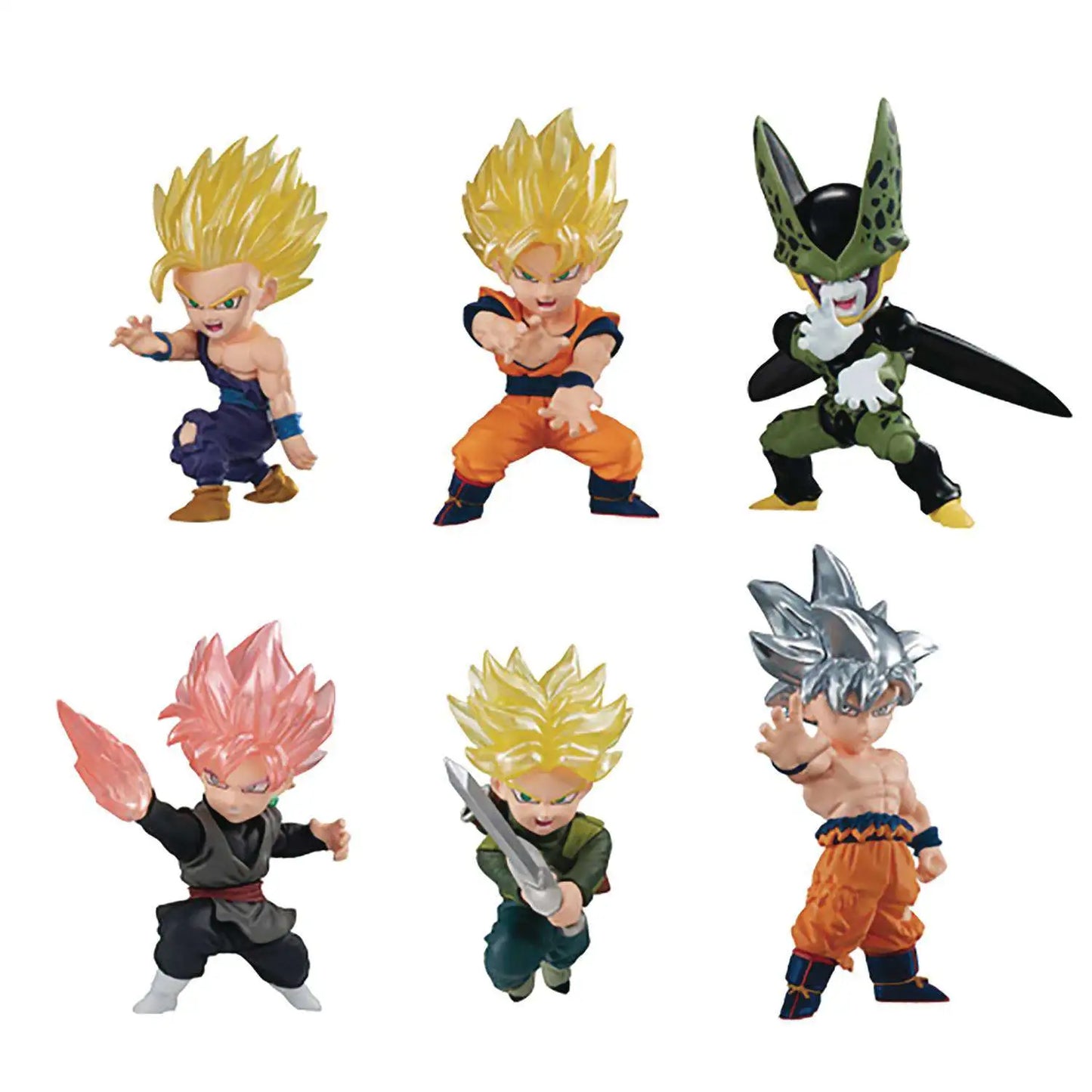 Dragon Ball Adverge Motion Cell Kamehameha (6 figures set)